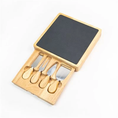 Goma Wood Cheese Board Set
